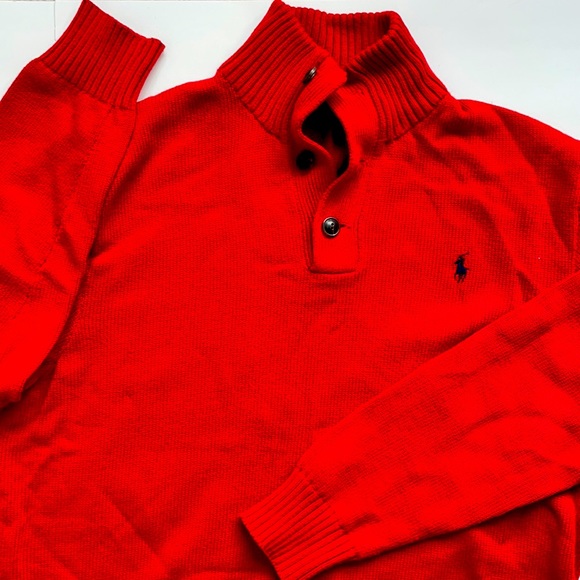 Red Polo Ralph Lauren Sweater - Picture 1 of 3
